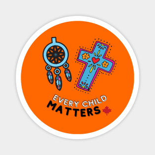 Every Child Matters Canada maple leaf Magnet